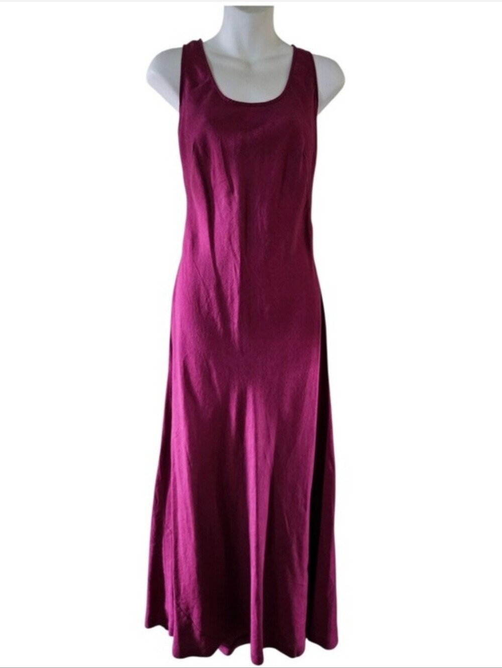 Spiegel Sleeveless 100% Linen Maxi Dress
